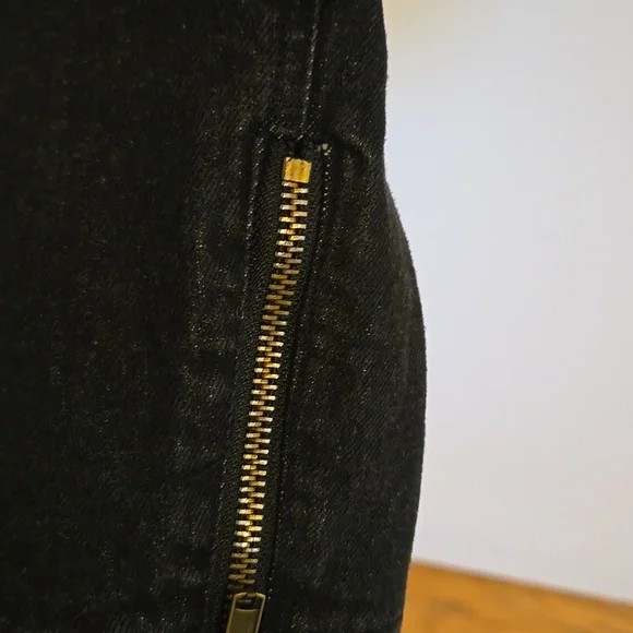 Denim moto jacket - Picture 4 of 7